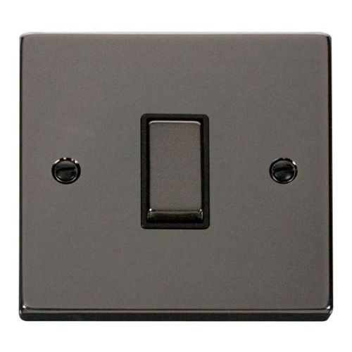CLICK DECO VICTORIAN BLACK NICKEL INGOT 10A 1-GANG 2WAY SWITCH
