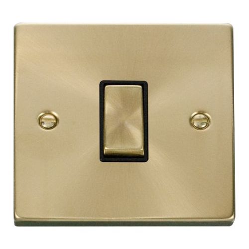CLICK DECO VICTORIAN SATIN BRASS VPSB INGOT 10AX IG INTERMEDIATE SWITCH
