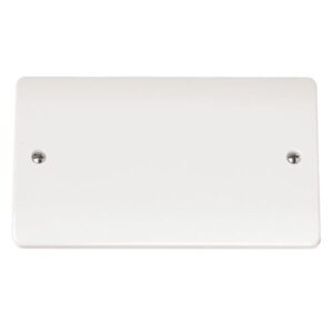 CLICK MODE 2-GANG BLANK PLATE
