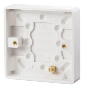CLICK MODE PATTRESS BOXES 1-GANG 16MM PATTRESS BOX