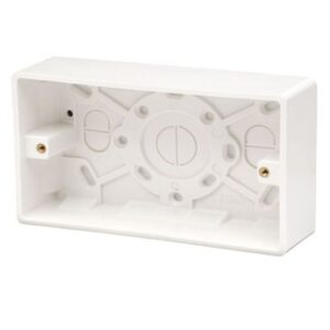 CLICK MODE PATTRESS BOXES 2-GANG 35MM PATTRESS BOX