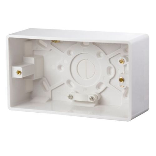 CLICK MODE PATTRESS BOXES 2-GANG 47MM PATTRESS BOX