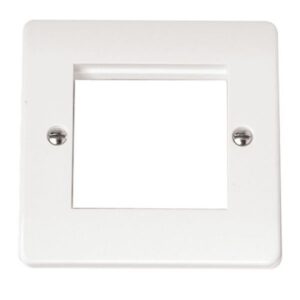 CLICK MODE UNFURNISHED PLATES NEW MEDIA SINGLE PLATE TWIN APERTURE FOR MEDIA MOD
