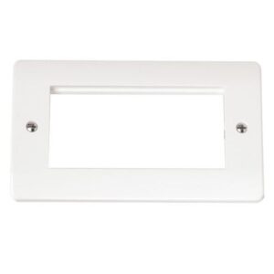 CLICK MODE UNFURNISHED PLATES NEW MEDIA TWIN PLATE QUAD APERTURE FOR MEDIA MODUL