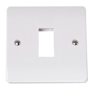 CLICK MODE UNFURNISHED PLATES MINIGRID SINGLE SWITCH PLATE1-GANG APERTURE
