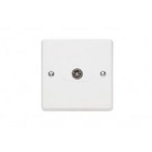 CONTACTUM COAX OUTLET 1G