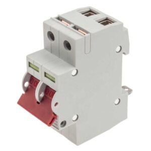 CRABTREE 100A DP SWITCH WITH TAP OFF TERMINAL