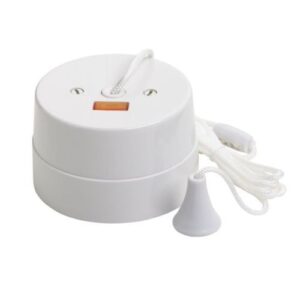 CRABTREE 15A D/POLE PULL SWITCH + NEON