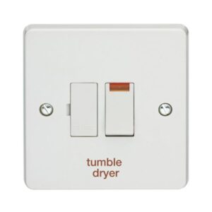 CRABTREE SWITCHED SPUR + NEON (TUMBLE DRYER)