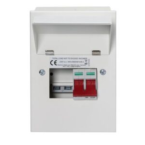 CRABTREE 2W METAL BOARD 40A M/SWITCH