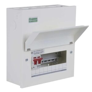 CRABTREE METAL 7-W 100A M/SWITCH BOARD