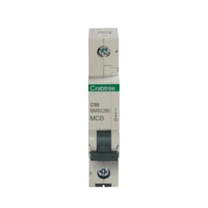 CRABTREE 50A SINGLE POLE C-TYPE MCB