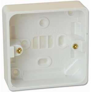 CRABTREE 1G 29MM MOULDED PATTRESS
