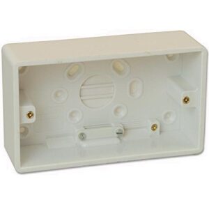 CRABTREE 2G 45MM SURFACE MOULDED BOX