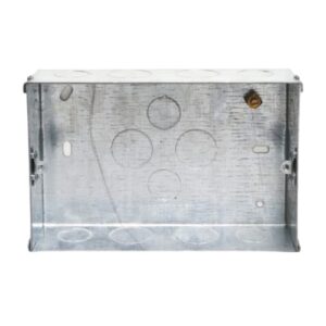 CRABTREE 155 X 101 X 42MM GALV FLUSH BOX FOR 4520/1