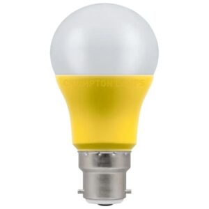 CROMPTON LED THERMAL PLASTIC GLS OPAL NON-DIMMABLE 9W 110V 2700K WARM WHITE BC-B22