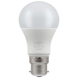 SMART LED GLS 8.5W=60W=806LM. BC DIM WARM WHITE PEARL