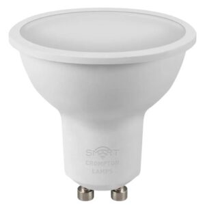 SMART LED GU10 5W=50W=320LM. DIM WARM WHITE + COOL WHITE PEARL