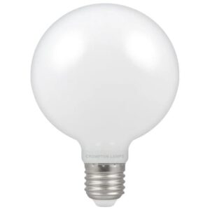 CROMPTON LED FILAMENT GLOBE G95 OPAL DIMMABLE 7W 2700K WARM WHITE ES-E27