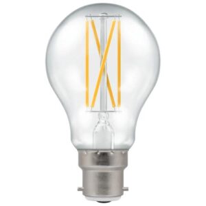 CROMPTON LED FILAMENT GLS CLEAR NON-DIMMABLE 2.2W 3000K WARM WHITE BC-B22 - A CLASS