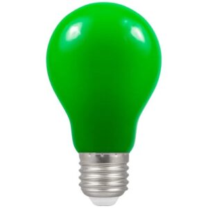 CROMPTON LED GLS COLOURED NON-DIMMABLE 1.5W GREEN ES-E27