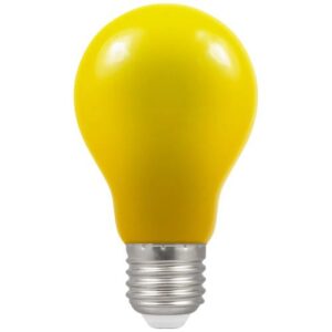 CROMPTON LED GLS COLOURED NON-DIMMABLE 1.5W YELLOW ES-E27