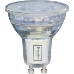 CROMPTON LED GLASS GU10 DIMMABLE 4W 2700K WARM WHITE