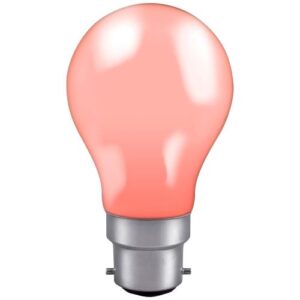 CROMPTON 15W GLS BC PINK