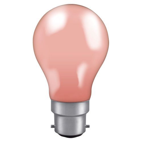 CROMPTON 25W BC PINK GLS