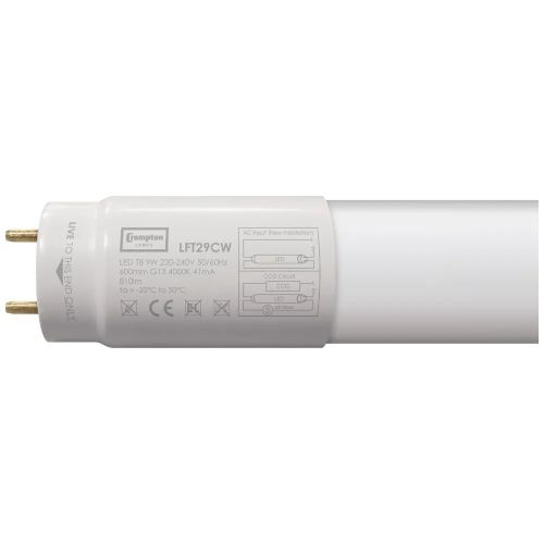 CROMPTON 2FT 24W LED TUBE COOL WHITE G13 4000K