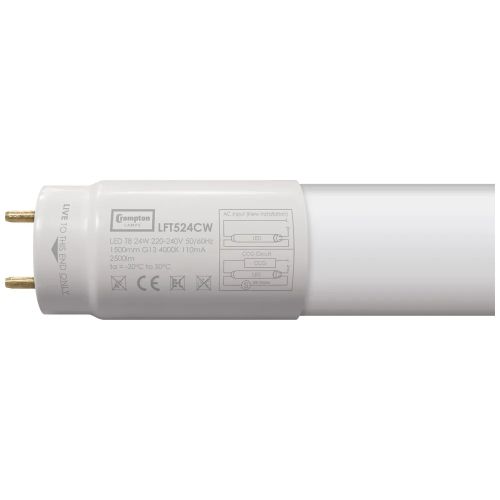 LED TUBE T8 5FT 24W 2500L G13 4000K