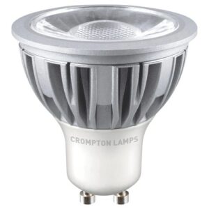 CROMPTON LED COB GU10 NON-DIMMABLE 5W 3000K WARM WHITE