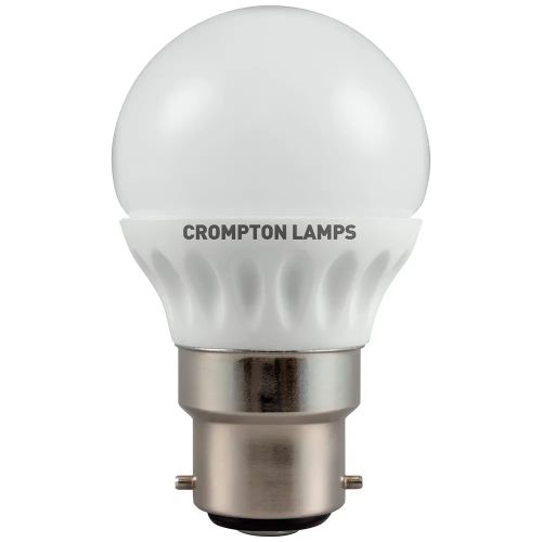 CROMPTON LED G/BALL 4W BC 400LM 3000K