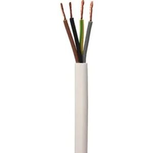 1.5MM 3184Y 4C RND WHITE/BLACK PER MTR