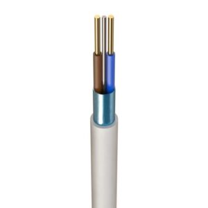 2.5MM 2C+ E FIRE SAFE RED/WHITE CABLE (PER MTR)