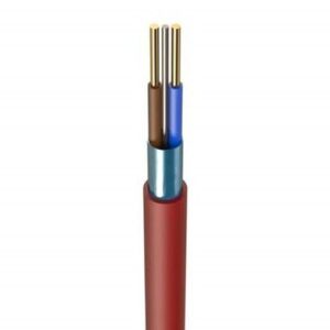 4MM 2C+E FIRE SAFE RED/WHITE CABLE (PER METER)