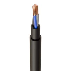 6MM 3-CORE BLACK NYY/HI-TUFF (PER MTR)