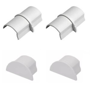 D-LINE 30X15 WHITE ACC PACK(2XCPL,2XEND)