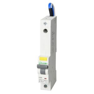 DANSON 20A 30mA TYPE.A C-TYPE RCBO COMPACT