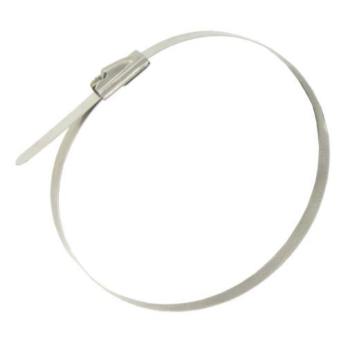 300MM X 4.6MM STAINLESS STEEL CABLE TIES (100)