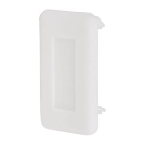 DELIGO 41MM X 21MM WHITE UNISTRUT END CAP