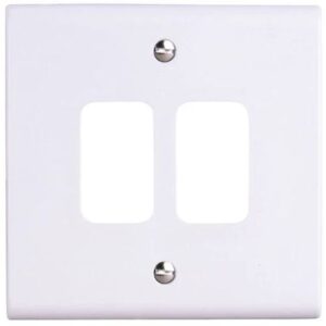 DETA SLIMLINE 2G GRID FRONT PLATE