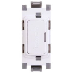 DETA GRID 13A FUSE UNIT WHITE