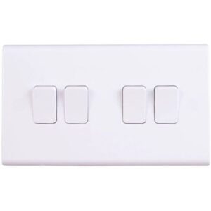 DETA SLIMLINE 4G 2W LIGHT SWITCH