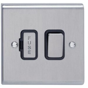 DETA STAINLESS STEEL SWITCHED FUSED SPUR