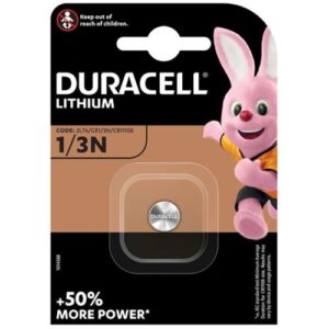 DURACELL LITHIUM BUTT CELL 3V 2L76 1/3N