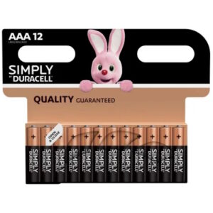 DURACELL AAA MN2400PK12 SIMPLY