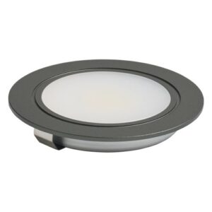 COB LED CABINET DOWNLIGHT BRUSHED NICKEL FINISH