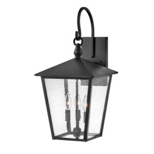 ELSTEAD HUNTERSFIELD 3 LIGHT LARGE WALL LANTERN