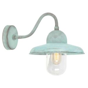 ELSTEAD SOMERTON 1 LIGHT WALL LANTERN - VERDIGRIS